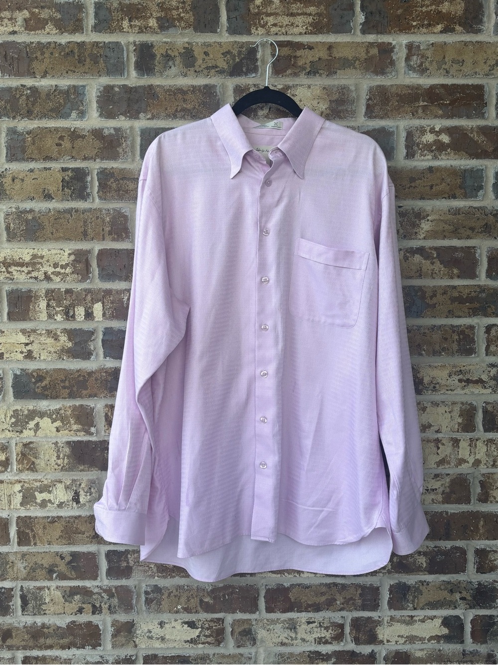 John W. Nordstrom Men’s XXL  Pink SmartCare Dress Shirt